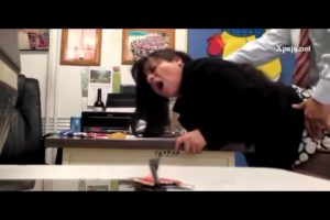 secretary fucks in the office with the boss