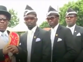 DANCING PALLBEARERS por meterlo sin condón