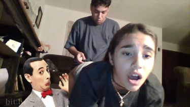 Pareja de estudiante se graban mientras cogen