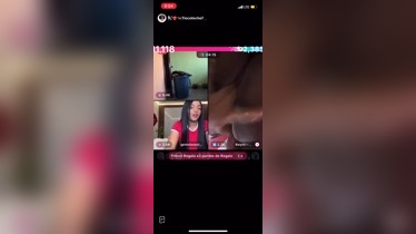 Viral gemelas masturbandose en un live de tik tok con tio colocho