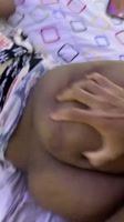 Gritona dominicana se graba follando con su novio
